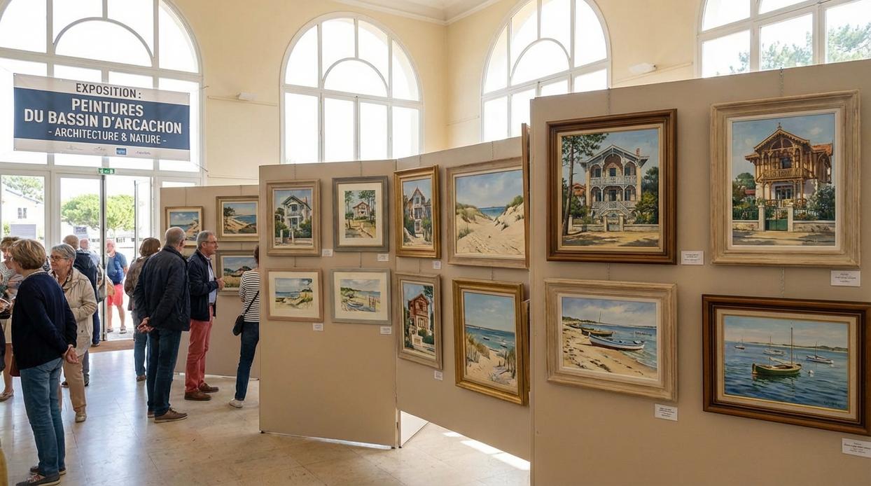 exhibition paintings arcachdir